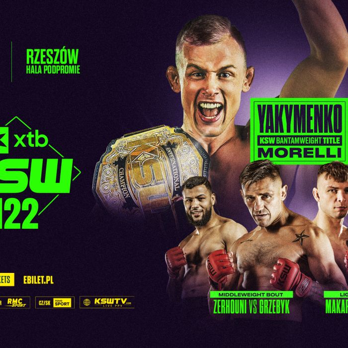 KSW 122 is our regional show of record this week. Come check out regional mma to make some picks, predictions & bet
