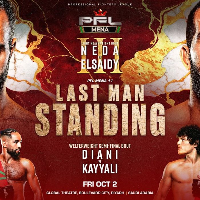 PFL MENA 11 is our regional show of record this week. Come check out regional mma to make some picks, predictions & bet