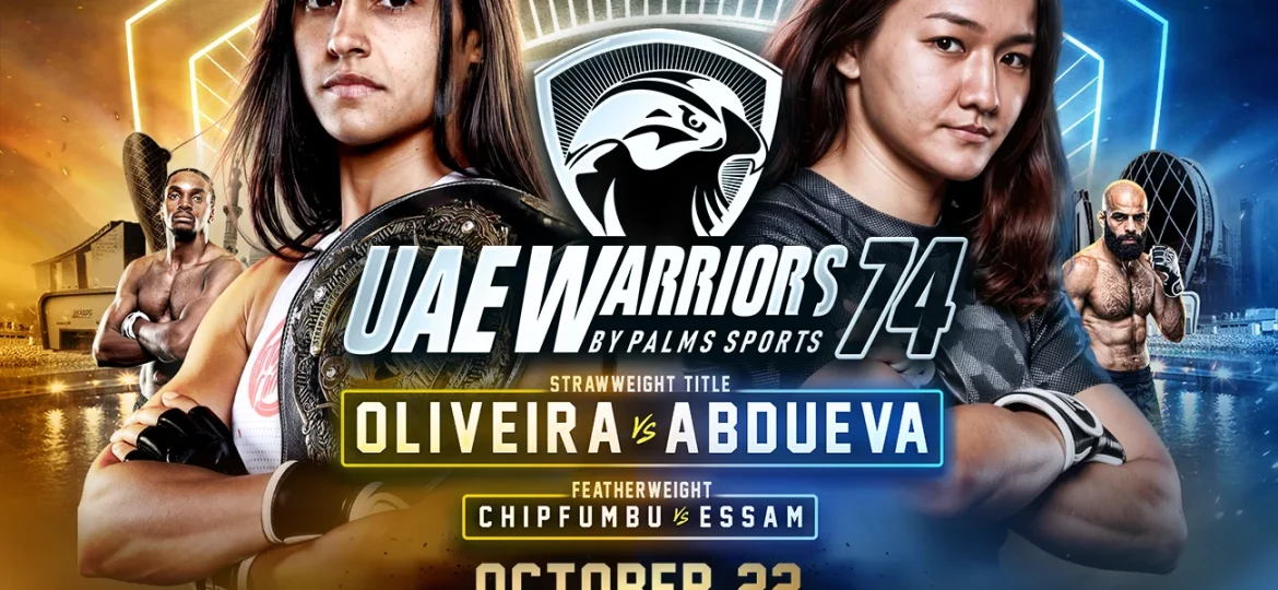 UAE Warriors 74 is our regional show of record this week. Come check out regional mma to make some picks, predictions & bet