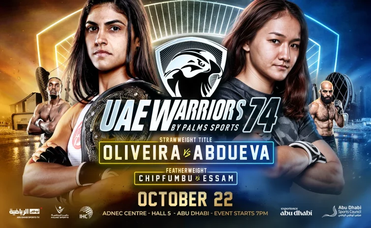 UAE Warriors 74 is our regional show of record this week. Come check out regional mma to make some picks, predictions & bet