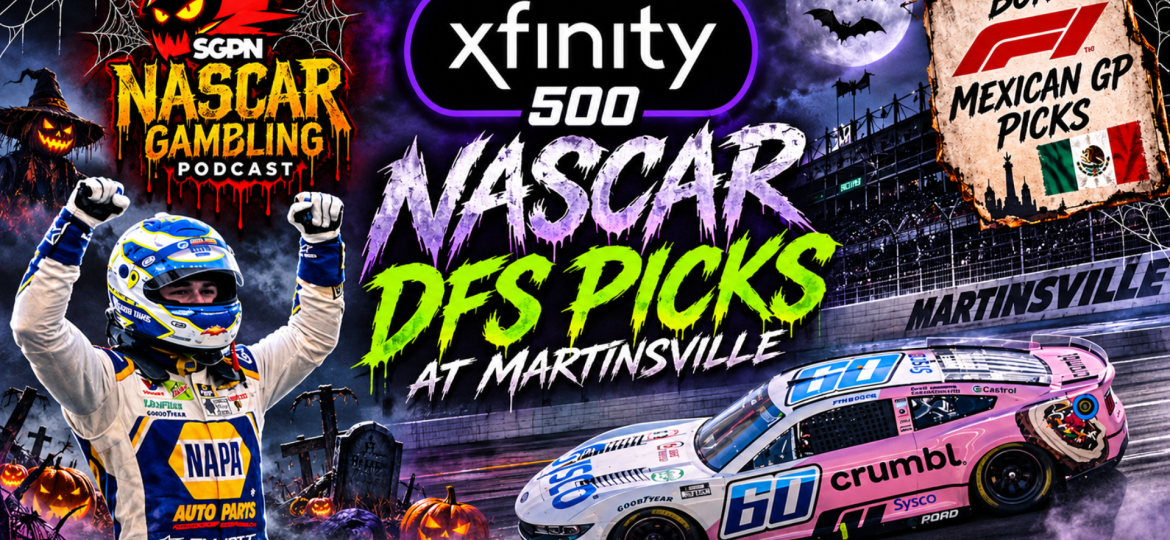 Xfinity 500 DFS Picks 2026 I NASCAR Gambling Podcast (Ep. 894)