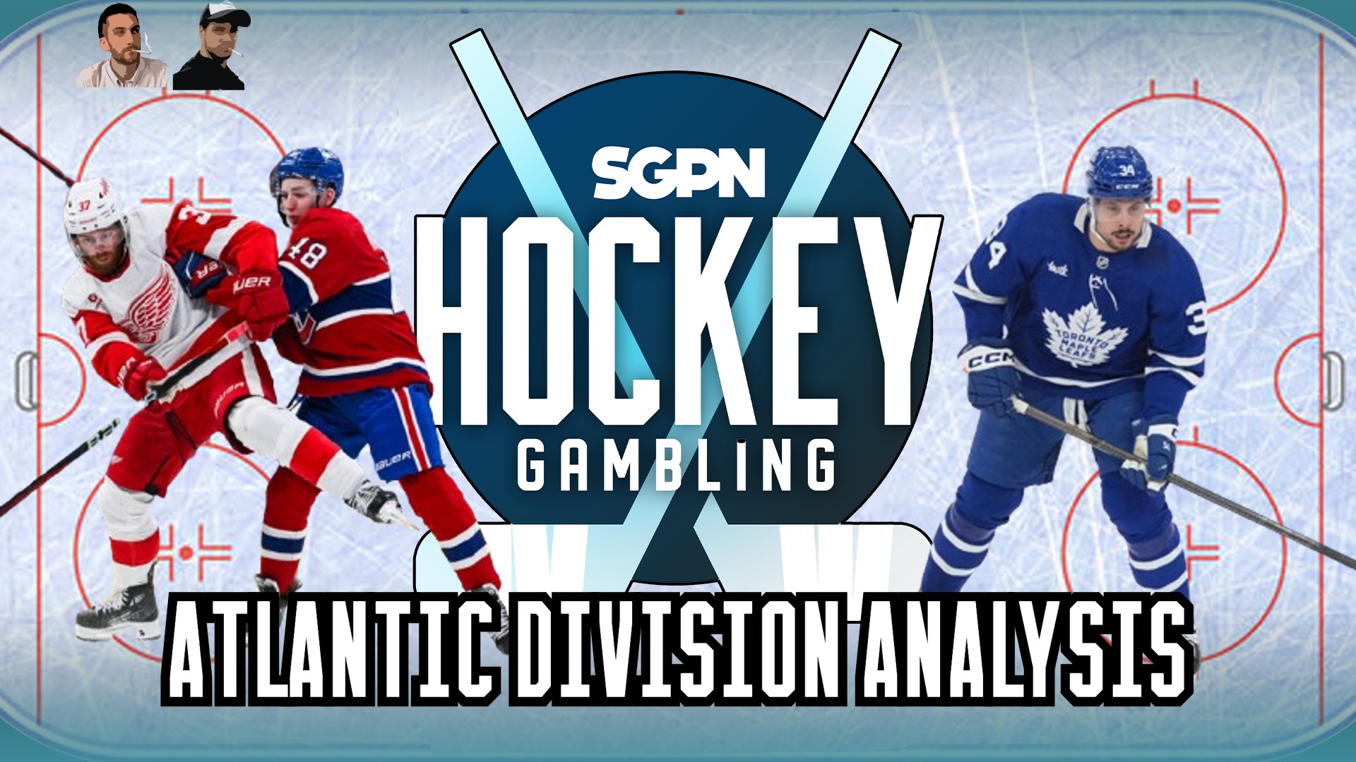 NHL Atlantic Division Preview: Bruins, Red Wings, Senators, Maple Leafs | Hockey Gambling Podcast (Ep. 635)