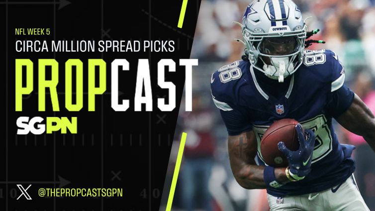 NFL Week 5 Circa Million Spread Picks 10/8/26 – NFL Bets, Player Props and Predictions | The Propcast (Ep. 559)