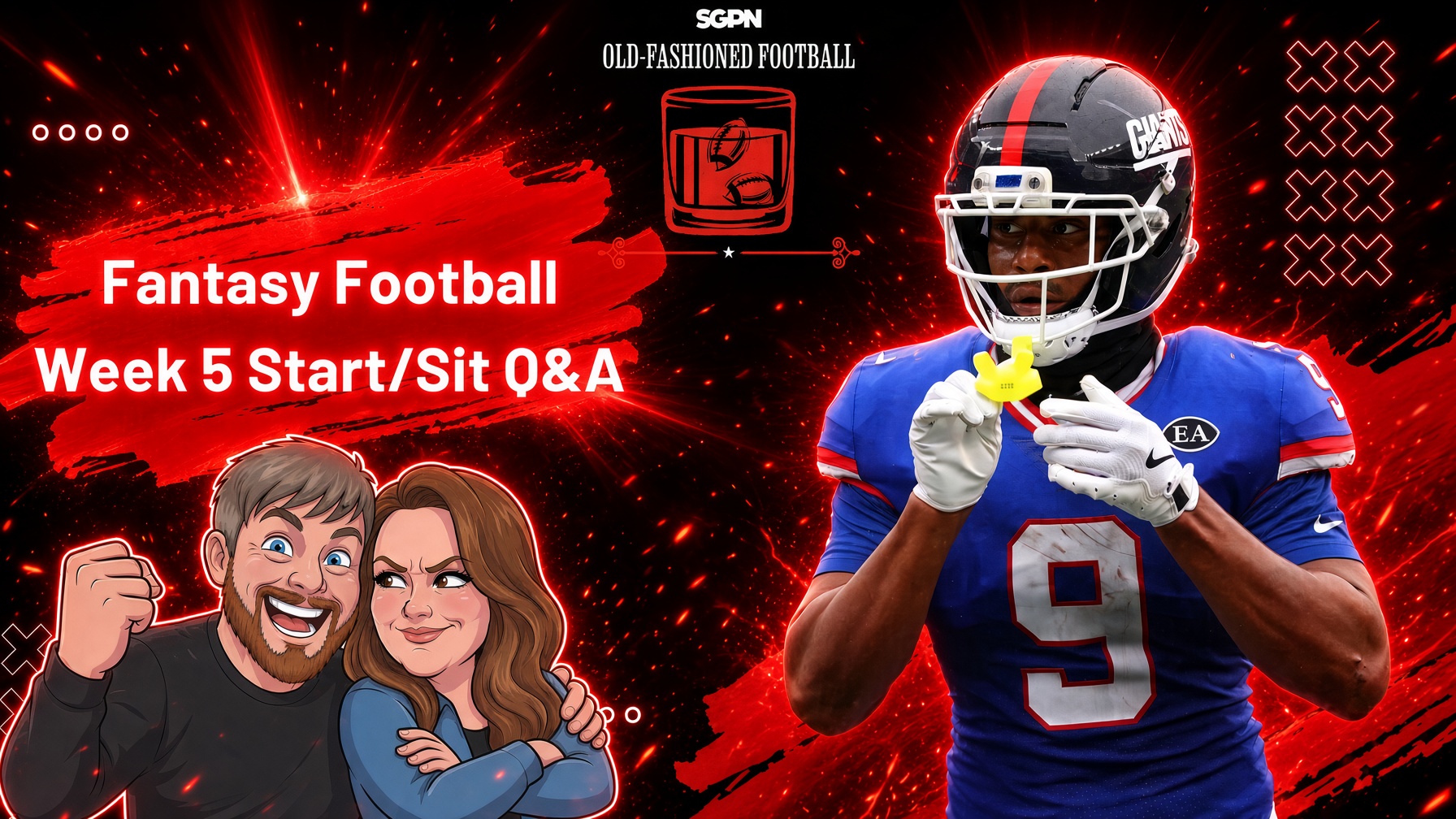 NFL Fantasy Football Week 5 Start Sit Advice | Old-Fashioned Football (Ep. 255)