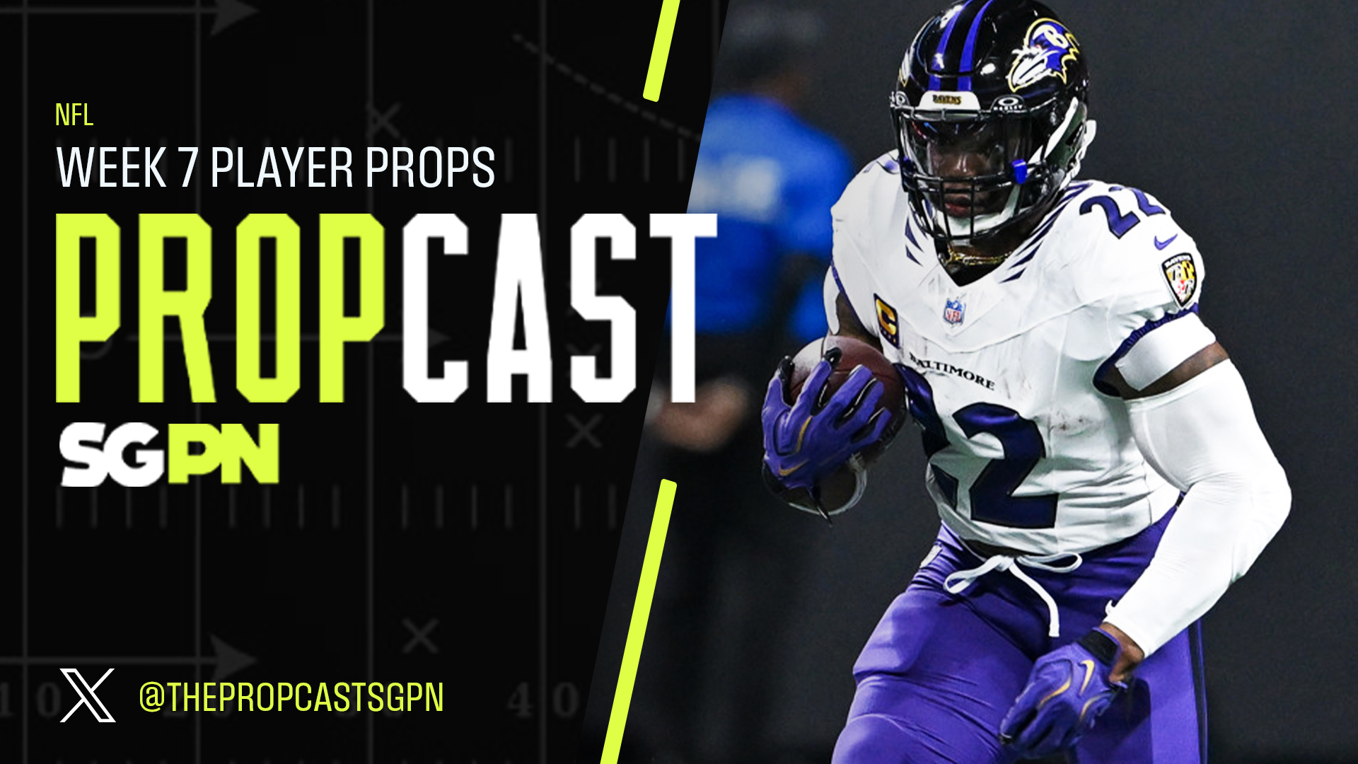 NFL Week 7 Player Props 10/23/26 – NFL Bets, Player Props and Predictions | The Propcast (Ep. 570)