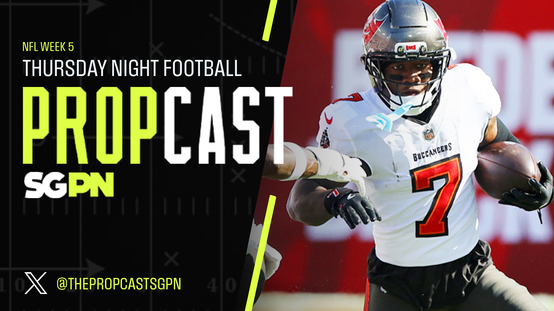 NFL Week 5 Thursday Night Football Player Props 10/7/26 – NFL Bets, Player Props and Predictions | The Propcast (Ep. 558)