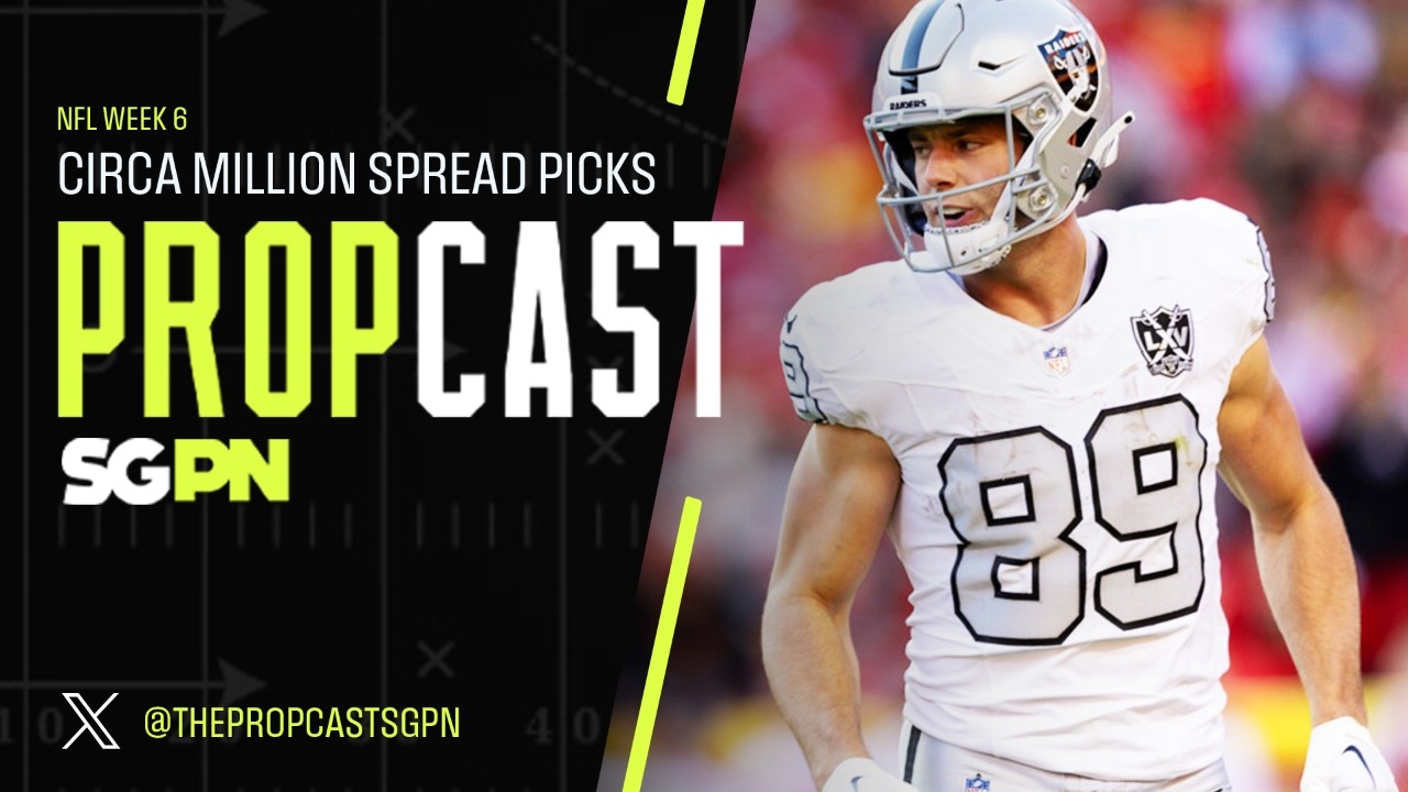 NFL Week 6 Circa Million Spread Picks 10/15/26 – NFL Bets, Player Props and Predictions | The Propcast (Ep. 564)